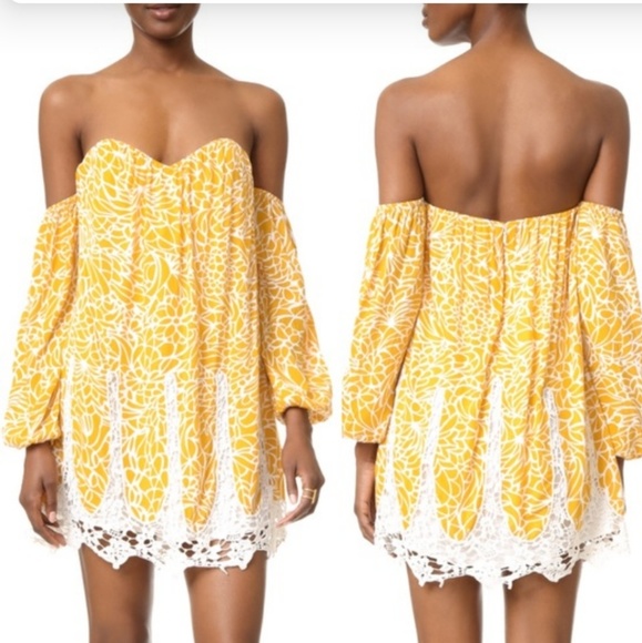 Lovers + Friends Dresses & Skirts - Lovers & Friends fairy dress in Mosaic print